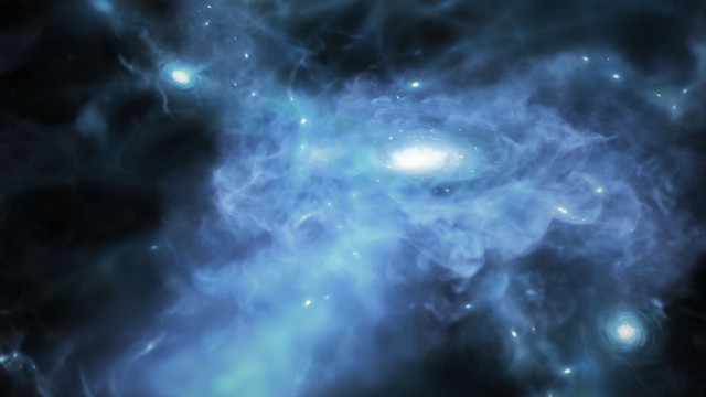 Lần đầu quan sát sự ra đời của các thiên hà đầu tiên của vũ trụ- Ảnh 1.