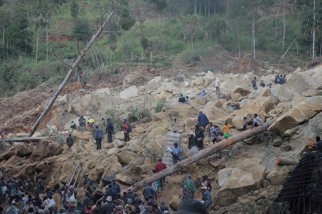 Hơn 2.000 người bị chôn vùi trong trận lở đất ở Papua New Guinea- Ảnh 1.
