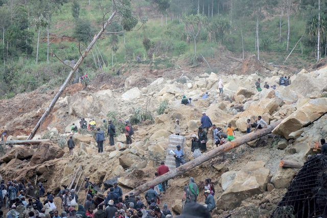 Trận lở đất chết người kinh hoàng ở Papua New Guinea- Ảnh 2.