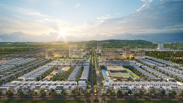 Phối cảnh tổng thể Mega Smart City