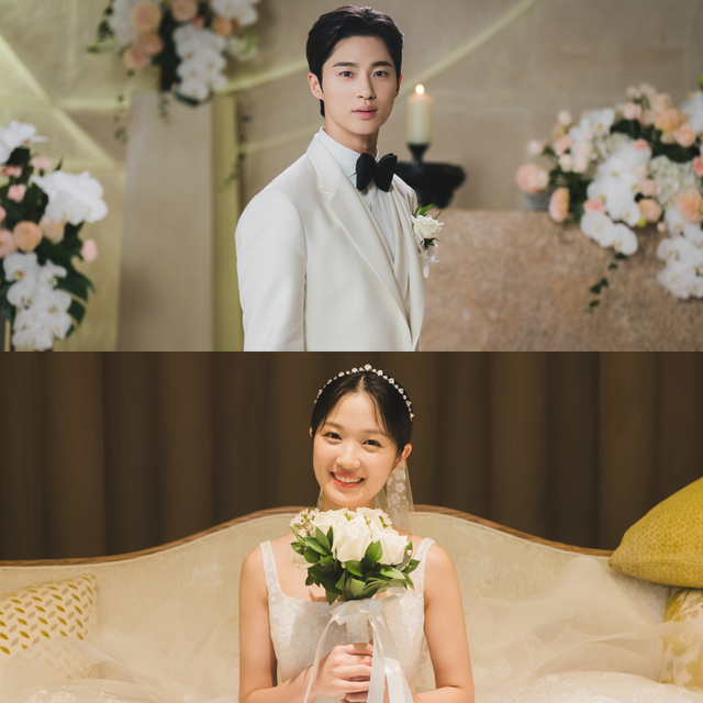 Ảnh cưới Byeon Woo Seok và Kim Hye Yoon trong 'Cõng anh mà chạy'- Ảnh 5.