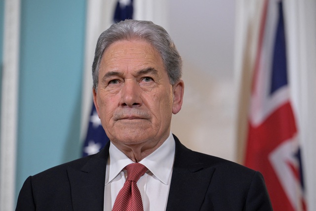 Phó thủ tướng kiêm Ngoại trưởng New Zealand Winston Peters