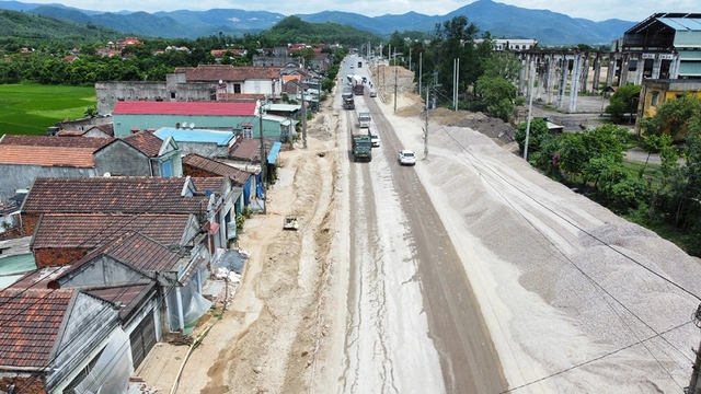 Quá trình thi công dự án nâng cấp QL19 gây không ít bất cập cho người dân H.Tây Sơn