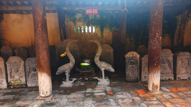 Độc đáo 26 tấm bia hậu ở chùa Cao Xá- Ảnh 1.