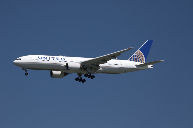 Một máy bay của hãng United Airlines