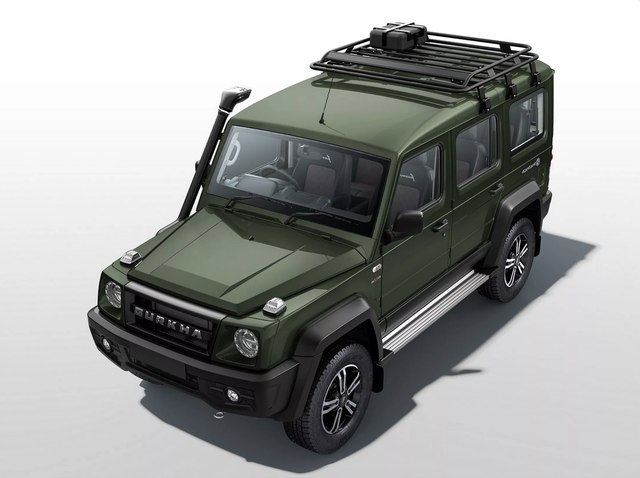 Ô tô Ấn Độ Force Gurkha giá gần 20.000 USD, cạnh tranh Suzuki Jimny- Ảnh 4. Force Gurkha 2024 bản 5 cửa chưa được công bố giá nhưng dự đoán vào khoảng 19.000-20.000 USD