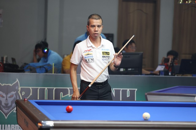 Trần Quyết Chiến khởi đầu đây khó khăn tại giải billiards carom ba băng HBSF - Siêu cúp Phúc Thịnh Table 2024