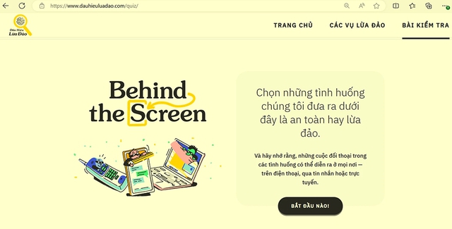 Có thể truy cập vào website https://www.dauhieuluadao.com/ để có những kiến thức, kỹ năng tránh được các 