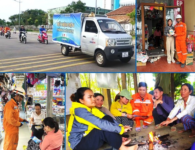 PC Quảng Nam tích cực tuyên truyền, vận động người dân sử dụng điện an toàn, tiết kiệm