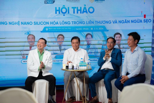 Hội thảo 'Công nghệ Nano silicon hóa lỏng trong liền thương và ngăn ngừa sẹo'- Ảnh 1.