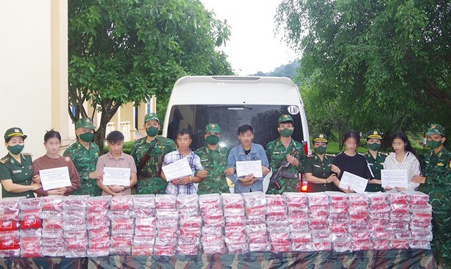 6 người Lào vận chuyển 121 kg ma túy vào Việt Nam- Ảnh 1.
