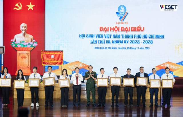 Đại diện WESET và Hội Sinh viên Việt Nam TP.HCM đã thành công ký kết hợp tác giai đoạn 2023 - 2028