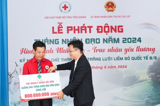 Hệ thống Bệnh viện Mắt Sài Gòn khám mắt từ thiện cho 5.000 người tại Tiền Giang- Ảnh 3.