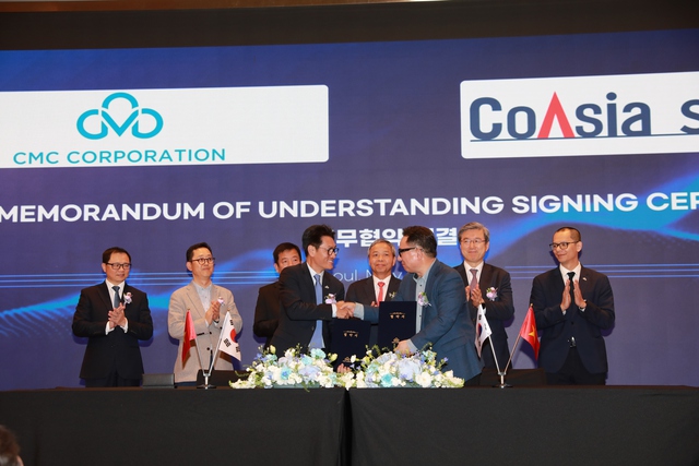 CMC và các đối tác Hàn Quốc ký kết hợp tác ngay tại buổi ra mắt CMC Korea