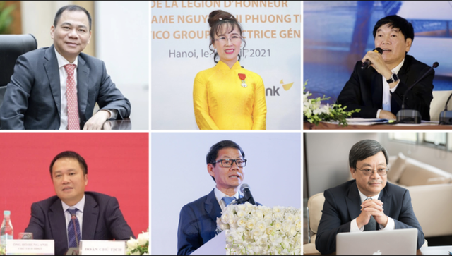 6 tỉ phú của Việt Nam trong danh sách tỉ phú thế giới năm 2024 theo công bố của Forbes