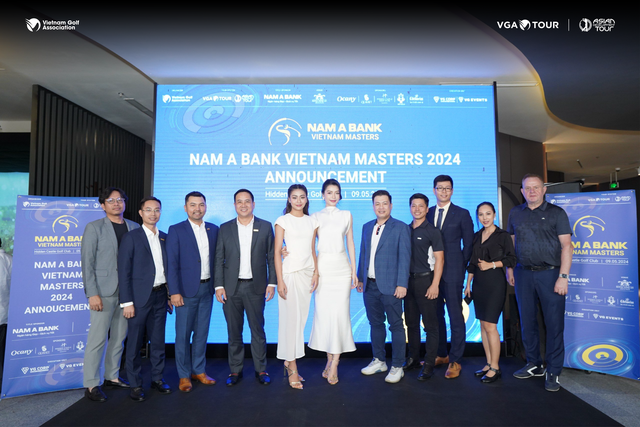Giải golf Nam A Bank Vietnam Maters 2024 hứa hẹn chuyên nghiệp, hấp dẫn