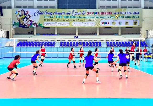Các đội tập luyện tại Đắk Lắk, sẵn sàng chinh phục giải bóng chuyền nữ quốc tế VTV9-Bình Điền 2024