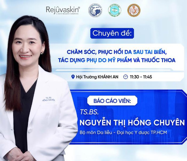 Chăm sóc, phục hồi da sau tai biến, tác dụng phụ do mỹ phẩm và thuốc thoa- Ảnh 1.