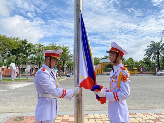 Trang nghiêm lễ thượng cờ Đại hội thể thao học sinh Đông Nam Á lần thứ 13- Ảnh 3.