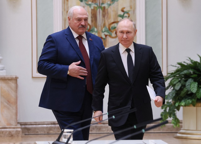 Belarus tuyên bố tập trận hạt nhân chiến thuật giai đoạn 2 với Nga- Ảnh 1.