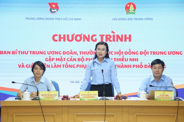 Chị Nguyễn Phạm Duy Trang: 'Mong có thêm mô hình hay để chăm sóc thiếu nhi'- Ảnh 3.