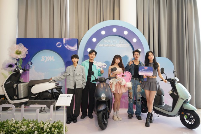 SYM Việt Nam ra mắt xe mới Priti 50 'Go Fashion, Go Cool - Bật Chất Trẻ'- Ảnh 2.