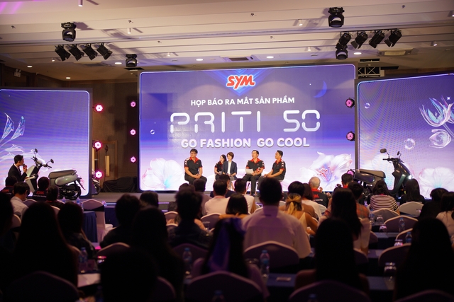 SYM Việt Nam ra mắt xe mới Priti 50 'Go Fashion, Go Cool - Bật Chất Trẻ'- Ảnh 1.
