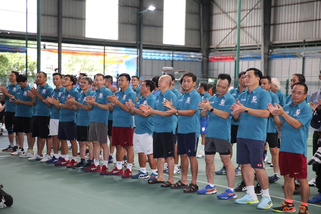 Gần 100 tay vợt tham dự giải quần vợt Hội nhà báo TP.HCM mở rộng 2024- Ảnh 3.