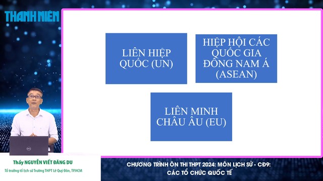 Bí quyết ôn thi tốt nghiệp THPT đạt điểm cao môn sử: Các tổ chức quốc tế- Ảnh 1.