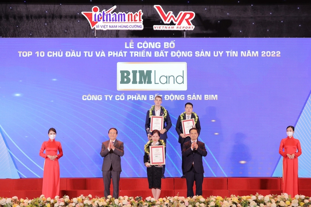 BIM Land tiếp tục đạt Top 10 chủ đầu tư bất động sản Việt Nam uy tín- Ảnh 1.