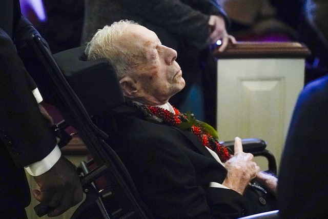 Former US President Jimmy Carter, 100 years old, no longer has the strength to wake up every day - Photo 1.