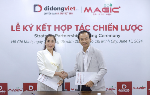 Di Động Việt hợp tác Magic mở rộng kinh doanh ngành hàng chăm sóc cá nhân