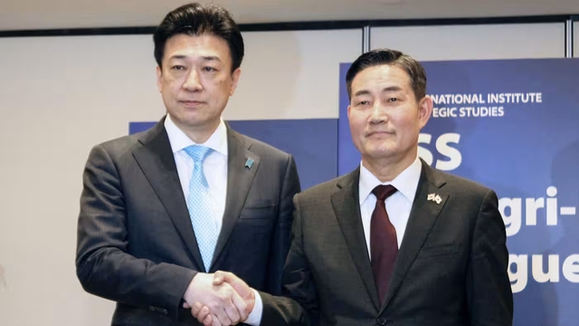 Mỹ - Nhật - Hàn thể chế hóa hợp tác, Tokyo và Seoul gỡ rối quốc phòng- Ảnh 2. Mỹ - Nhật - Hàn thể chế hóa hợp tác, Tokyo và Seoul gỡ rối quốc phòng- Ảnh 2.