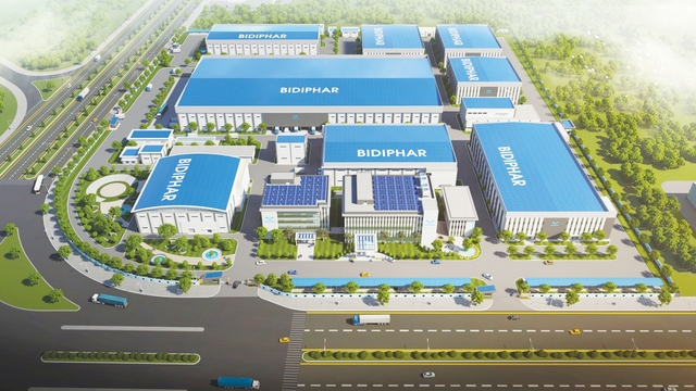 + Ảnh: Khu Nhà máy Dược phẩm Công nghệ cao của Bidiphar tại Khu kinh tế Nhơn Hội (Bình Định)  Trần Tịnh