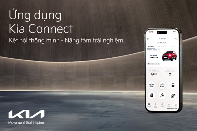 Tính năng Kia Connect độc quyền được ví như một trợ lý thông minh, giúp người người dùng dễ dàng kết nối với xế cưng