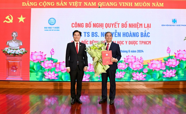 PGS-TS Nguyễn Hoàng Bắc tiếp tục làm Giám đốc Bệnh viện đại học Y Dược TP.HCM- Ảnh 1.