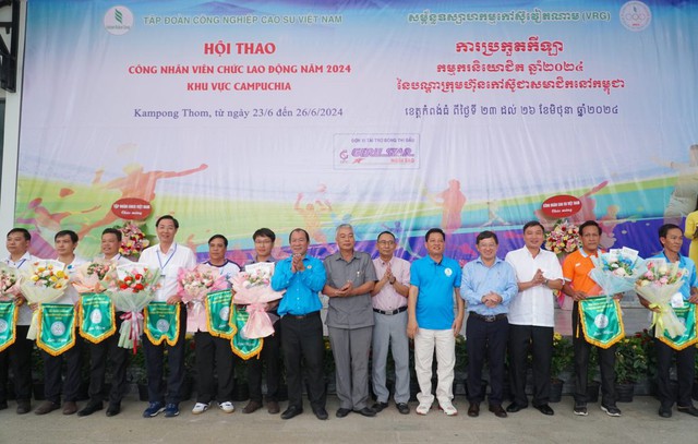 VRG lần đầu tổ chức hội thao cho công nhân viên tại Campuchia- Ảnh 6.