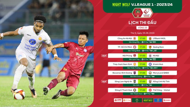 Lịch thi đấu và trực tiếp vòng 25 V-League: Nam Định mở hội trên sân Thiên Trường nếu…- Ảnh 4.