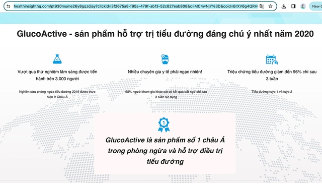 Mạo danh Báo Thanh Niên quảng cáo sản phẩm hỗ trợ 
trị tiểu đường- Ảnh 2.