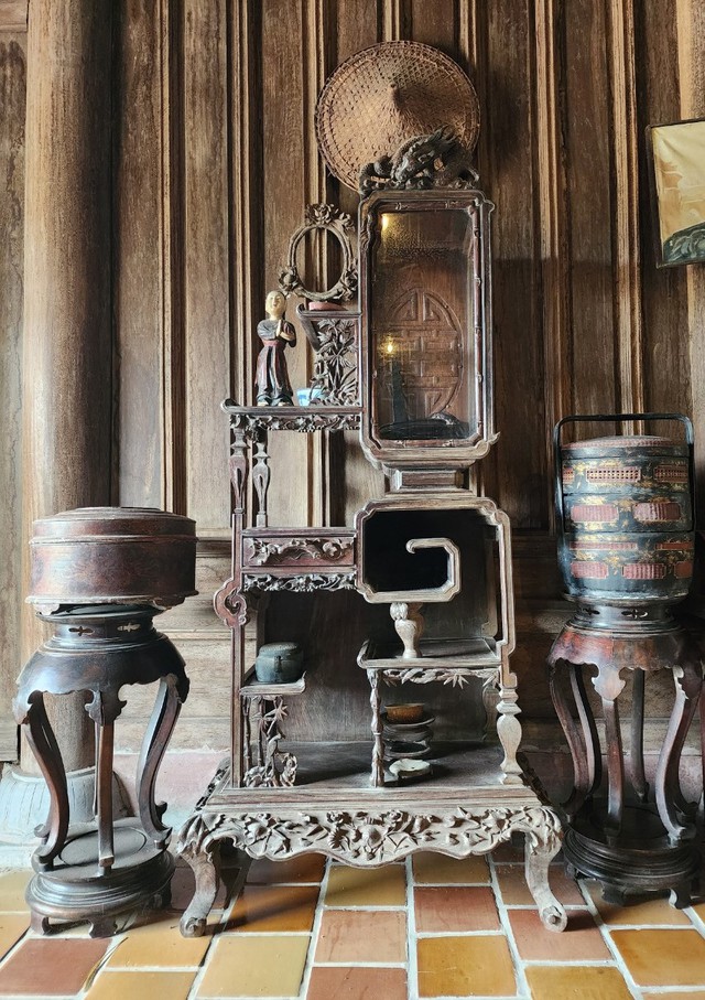 Ngắm ngôi nhà gỗ lim hơn 100 năm tuổi ở Thái Bình- Ảnh 7.