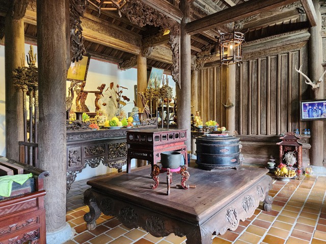 Ngắm ngôi nhà gỗ lim hơn 100 năm tuổi ở Thái Bình- Ảnh 6.