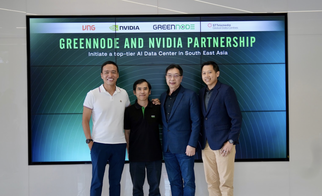 VNG GreenNode hợp tác Nvidia khai trương Trung tâm dữ liệu AI Cloud tại Thái Lan
