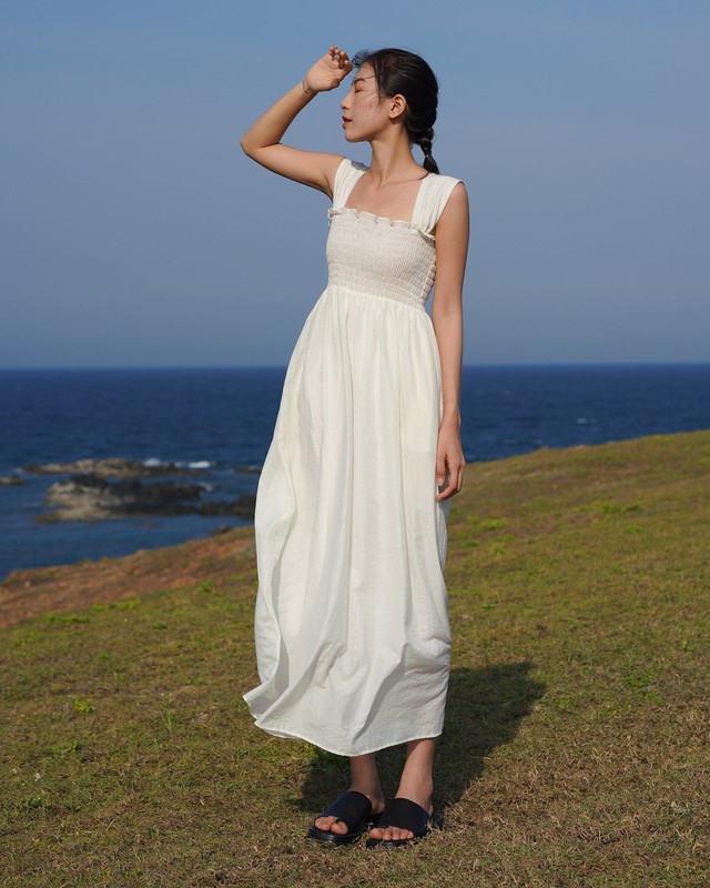 Váy midi hè, ý tưởng mặc giản đơn nhưng đẹp xuất sắc- Ảnh 7.