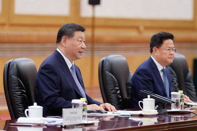 Chủ tịch Tập Cận Bình: Trung Quốc coi trọng cao độ quan hệ với Việt Nam- Ảnh 3.