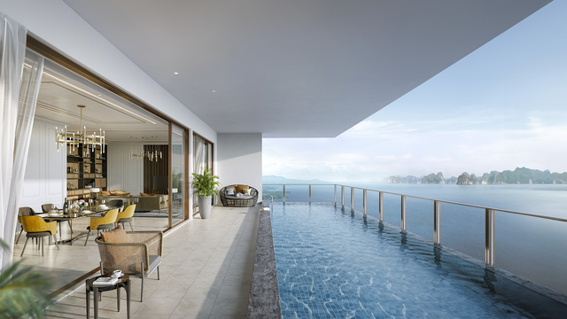 Sky Pool Villa: Biệt thự trên không tầm nhìn độc bản ôm trọn vịnh Hạ Long- Ảnh 1.