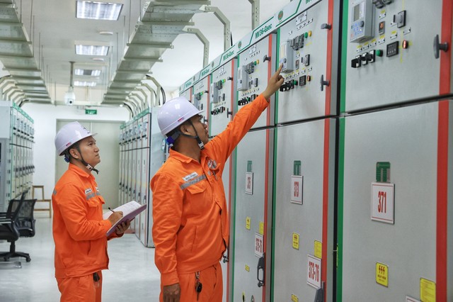 Trạm biến áp 110kV trăm tỉ ở Vĩnh Phúc: công trình mừng 55 năm thành lập EVNNPC- Ảnh 4.