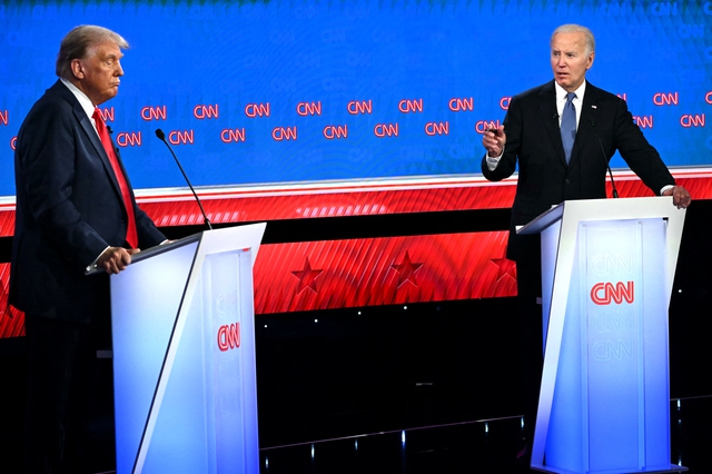 Ông Trump: Tổng thống Biden sẽ 'bị kết án' khi rời Nhà Trắng- Ảnh 1. Ông Trump: Tổng thống Biden sẽ 'bị kết án' khi rời Nhà Trắng- Ảnh 1.