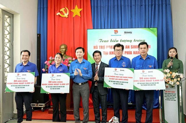 Amway Việt Nam hợp tác cùng Trung ương Đoàn thực hiện hoạt động cộng đồng- Ảnh 4.