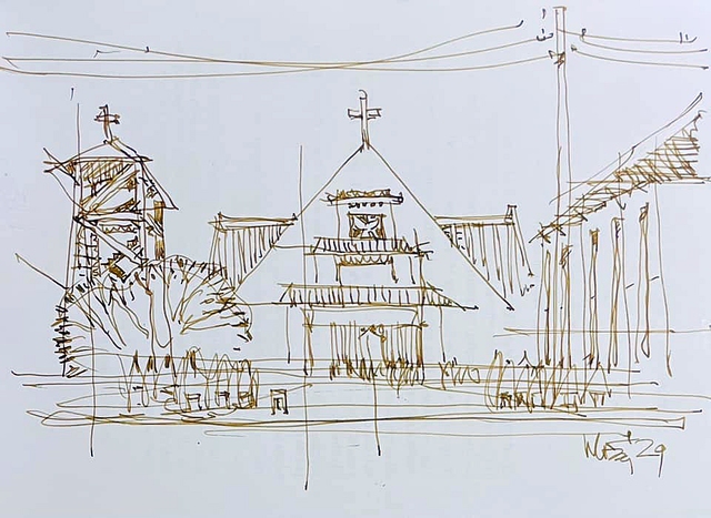Góc ký họa: Dòng Mến Thánh Giá và nhà thờ Thủ Thiêm- Ảnh 4.