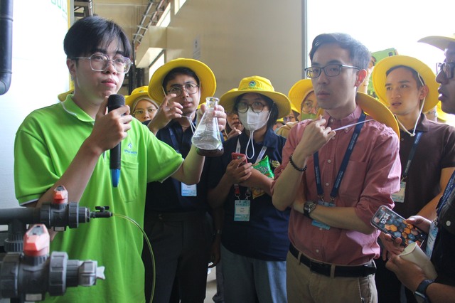 Người trẻ quốc tế quan tâm đến công nghệ xanh tại VWS- Ảnh 1.